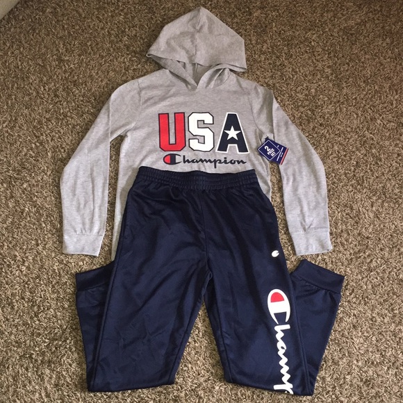kids champion jumpsuit